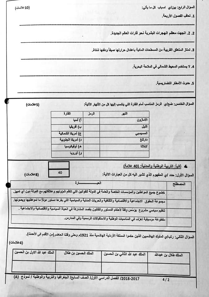 MjUwMTExجغرافيا و تربية وطنية 2